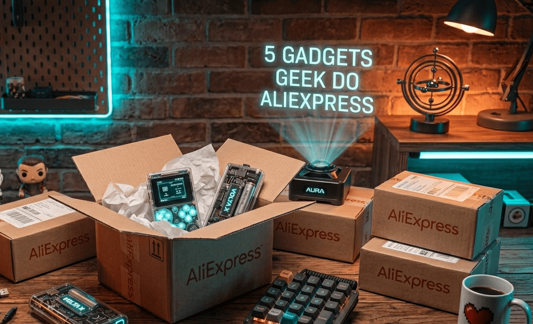5 gadgets curiosos do AliExpress que vale a pena conhecer (garimpamos para você)