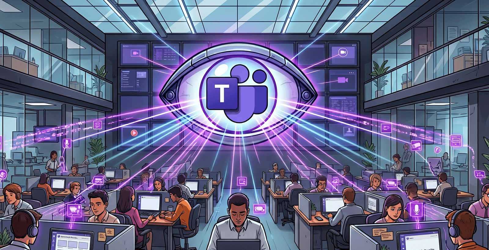 Sua empresa pode estar te vigiando: o que o Teams revela, os programas usados e como saber